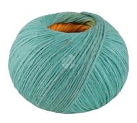 LANA GROSSA Cotonella | Weiches, bedrucktes Kettengarn aus unmercerisierter Pima Baumwolle | Handstrickgarn aus 100% Baumwolle (Pima) | 100g Wolle zum Stricken & Häkeln | 280m Garn