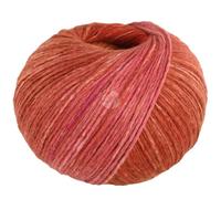 LANA GROSSA Cotonella | Weiches, bedrucktes Kettengarn aus unmercerisierter Pima Baumwolle | Handstrickgarn aus 100% Baumwolle (Pima) | 100g Wolle zum Stricken & Häkeln | 280m Garn FB 4