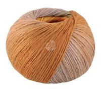 LANA GROSSA Cotonella | Weiches, bedrucktes Kettengarn aus unmercerisierter Pima Baumwolle | Handstrickgarn aus 100% Baumwolle (Pima) | 100g Wolle zum Stricken & Häkeln | 280m Garn FB 15