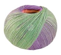 Lana Grossa Strickgarn Cotonella – 100% unmercerisierte Pima-Baumwolle, 100g/280m, bedruckt, FB 12