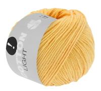 LANA GROSSA Cotton Light | Multifile Baumwollmischung | Handstrickgarn aus 50% Baumwolle & 50% Polyacryl | 50g Wolle zum Stricken & Häkeln | 123m Garn FB 15
