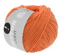 LANA GROSSA Cotton Light | Multifile Baumwollmischung | Handstrickgarn aus 50% Baumwolle & 50% Polyacryl | 50g Wolle zum Stricken & Häkeln | 123m Garn FB 26