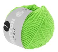 LANA GROSSA Cotton Light | Multifile Baumwollmischung | Handstrickgarn aus 50% Baumwolle & 50% Polyacryl | 50g Wolle zum Stricken & Häkeln | 123m Garn FB 18