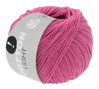 LANA GROSSA Cotton Light | Multifile Baumwollmischung | Handstrickgarn aus 50% Baumwolle & 50% Polyacryl | 50g Wolle zum Stricken & Häkeln | 123m Garn FB 11