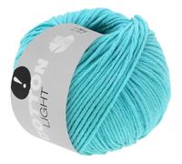 LANA GROSSA Cotton Light | Multifile Baumwollmischung | Handstrickgarn aus 50% Baumwolle & 50% Polyacryl | 50g Wolle zum Stricken & Häkeln | 123m Garn FB 13