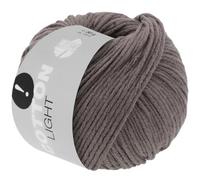 LANA GROSSA Cotton Light | Multifile Baumwollmischung | Handstrickgarn aus 50% Baumwolle & 50% Polyacryl | 50g Wolle zum Stricken & Häkeln | 123m Garn FB 5