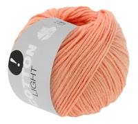 LANA GROSSA Cotton Light | Multifile Baumwollmischung | Handstrickgarn aus 50% Baumwolle & 50% Polyacryl | 50g Wolle zum Stricken & Häkeln | 123m Garn FB 16