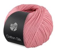 LANA GROSSA Cotton Silk | Edles Effektgarn aus Maulbeerseide gefüllt mit Baumwolle | Handstrickgarn aus 70% Baumwolle & 30% Seide | 50g Wolle zum Stricken & Häkeln | 140m Garn FB 5