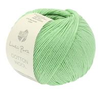 LANA GROSSA Cotton Wool | Klassisches Schurwollgarn mit Baumwolle | Handstrickgarn aus 53% Schurwolle (Merino extrafein) & 47% Baumwolle | 50g Wolle zum Stricken & Häkeln | 195m Garn FB 20