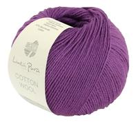 LANA GROSSA Cotton Wool | Klassisches Schurwollgarn mit Baumwolle | Handstrickgarn aus 53% Schurwolle (Merino extrafein) & 47% Baumwolle | 50g Wolle zum Stricken & Häkeln | 195m Garn FB 23
