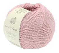 LANA GROSSA Cotton Wool | Klassisches Schurwollgarn mit Baumwolle | Handstrickgarn aus 53% Schurwolle (Merino extrafein) & 47% Baumwolle | 50g Wolle zum Stricken & Häkeln | 195m Garn FB 1