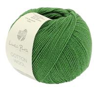 LANA GROSSA Cotton Wool | Klassisches Schurwollgarn mit Baumwolle | Handstrickgarn aus 53% Schurwolle (Merino extrafein) & 47% Baumwolle | 50g Wolle zum Stricken & Häkeln | 195m Garn FB 19