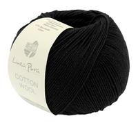 LANA GROSSA Cotton Wool | Klassisches Schurwollgarn mit Baumwolle | Handstrickgarn aus 53% Schurwolle (Merino extrafein) & 47% Baumwolle | 50g Wolle zum Stricken & Häkeln | 195m Garn FB 17