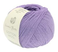 LANA GROSSA Cotton Wool | Klassisches Schurwollgarn mit Baumwolle | Handstrickgarn aus 53% Schurwolle (Merino extrafein) & 47% Baumwolle | 50g Wolle zum Stricken & Häkeln | 195m Garn FB 3