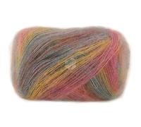 LANA GROSSA Cottonhair | Feines Lace-Garn aus Superkid Mohair mit Baumwolle | Handstrickgarn aus 70% Mohair (Superkid) & 30% Baumewolle| 50g Wolle zum Stricken & Häkeln | 450m Garn FB 106