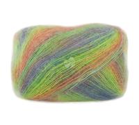 LANA GROSSA Cottonhair | Feines Lace-Garn aus Superkid Mohair mit Baumwolle | Handstrickgarn aus 70% Mohair (Superkid) & 30% Baumewolle| 50g Wolle zum Stricken & Häkeln | 450m Garn FB 102