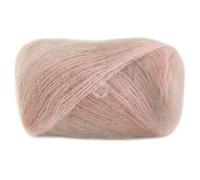 LANA GROSSA Cottonhair | Feines Lace-Garn aus Superkid Mohair mit Baumwolle | Handstrickgarn aus 70% Mohair (Superkid) & 30% Baumewolle| 50g Wolle zum Stricken & Häkeln | 450m Garn FB 105
