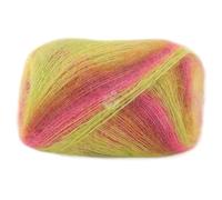 LANA GROSSA Cottonhair | Feines Lace-Garn aus Superkid Mohair mit Baumwolle | Handstrickgarn aus 70% Mohair (Superkid) & 30% Baumewolle| 50g Wolle zum Stricken & Häkeln | 450m Garn FB 107