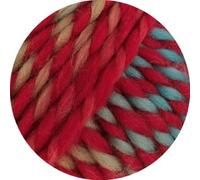 LANA GROSSA Dolce | Dickes, locker verzwirnt Merino-Dochtgarn mit Mouliné- Effekt | Handstrickgarn aus 100% Schurwolle (Merino, basolan) | 100g Wolle zum Stricken & Häkeln | 50m GarnFB 9