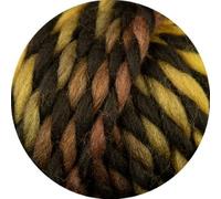 LANA GROSSA Dolce | Dickes, locker verzwirnt Merino-Dochtgarn mit Mouliné- Effekt | Handstrickgarn aus 100% Schurwolle (Merino, basolan) | 100g Wolle zum Stricken & Häkeln | 50m GarnFB 2