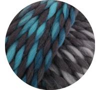 LANA GROSSA Dolce | Dickes, locker verzwirnt Merino-Dochtgarn mit Mouliné- Effekt | Handstrickgarn aus 100% Schurwolle (Merino, basolan) | 100g Wolle zum Stricken & Häkeln | 50m GarnFB 11