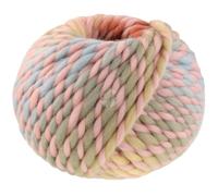 LANA GROSSA Dolce | Dickes, locker verzwirnt Merino-Dochtgarn mit Mouliné- Effekt | Handstrickgarn aus 100% Schurwolle (Merino, basolan) | 100g Wolle zum Stricken & Häkeln | 50m GarnFB 6