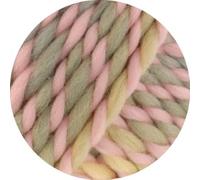 LANA GROSSA Dolce | Dickes, locker verzwirnt Merino-Dochtgarn mit Mouliné- Effekt | Handstrickgarn aus 100% Schurwolle (Merino, basolan) | 100g Wolle zum Stricken & Häkeln | 50m GarnFB 6