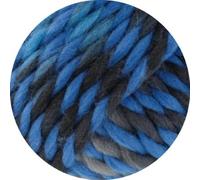 LANA GROSSA Dolce | Dickes, locker verzwirnt Merino-Dochtgarn mit Mouliné- Effekt | Handstrickgarn aus 100% Schurwolle (Merino, basolan) | 100g Wolle zum Stricken & Häkeln | 50m GarnFB 12