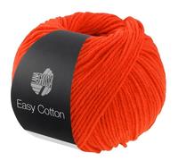LANA GROSSA Easy Cotton | Multifile Baumwollmischung | Handstrickgarn aus 50% Baumwolle & 50% Polyacryl | 50g Wolle zum Stricken & Häkeln | 123m Garn FB 24