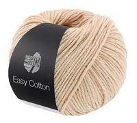 LANA GROSSA Easy Cotton | Multifile Baumwollmischung | Handstrickgarn aus 50% Baumwolle & 50% Polyacryl | 50g Wolle zum Stricken & Häkeln | 123m Garn FB 3