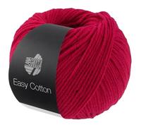 LANA GROSSA Easy Cotton | Multifile Baumwollmischung | Handstrickgarn aus 50% Baumwolle & 50% Polyacryl | 50g Wolle zum Stricken & Häkeln | 123m Garn FB 27