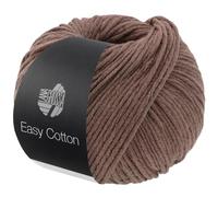 LANA GROSSA Easy Cotton | Multifile Baumwollmischung | Handstrickgarn aus 50% Baumwolle & 50% Polyacryl | 50g Wolle zum Stricken & Häkeln | 123m Garn FB 4