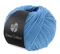 LANA GROSSA Easy Cotton | Multifile Baumwollmischung | Handstrickgarn aus 50% Baumwolle & 50% Polyacryl | 50g Wolle zum Stricken & Häkeln | 123m Garn FB 18