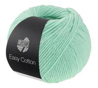 LANA GROSSA Easy Cotton | Multifile Baumwollmischung | Handstrickgarn aus 50% Baumwolle & 50% Polyacryl | 50g Wolle zum Stricken & Häkeln | 123m Garn FB 9