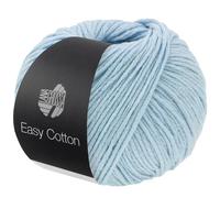 LANA GROSSA Easy Cotton | Multifile Baumwollmischung | Handstrickgarn aus 50% Baumwolle & 50% Polyacryl | 50g Wolle zum Stricken & Häkeln | 123m Garn FB 17