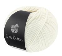 LANA GROSSA Easy Cotton | Multifile Baumwollmischung | Handstrickgarn aus 50% Baumwolle & 50% Polyacryl | 50g Wolle zum Stricken & Häkeln | 123m Garn FB 2
