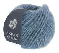 LANA GROSSA Ecopuno Chunky | Superleichtes, flauschiges Effektgarn mit Baby Alpaka | Handstrickgarn aus 33% Schurwolle (Merino) & 19% Alpaka | 50g Wolle zum Stricken & Häkeln | 70m Garn FB 123