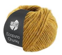 LANA GROSSA Ecopuno Chunky | Superleichtes, flauschiges Effektgarn mit Baby Alpaka | Handstrickgarn aus 33% Schurwolle (Merino) & 19% Alpaka | 50g Wolle zum Stricken & Häkeln | 70m Garn FB 137