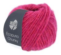 LANA GROSSA Ecopuno Chunky | Superleichtes, flauschiges Effektgarn mit Baby Alpaka | Handstrickgarn aus 33% Schurwolle (Merino) & 19% Alpaka | 50g Wolle zum Stricken & Häkeln | 70m Garn FB 117
