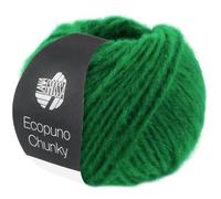 LANA GROSSA Ecopuno Chunky | Superleichtes, flauschiges Effektgarn mit Baby Alpaka | Handstrickgarn aus 33% Schurwolle (Merino) & 19% Alpaka | 50g Wolle zum Stricken & Häkeln | 70m Garn FB 139