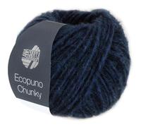 LANA GROSSA Ecopuno Chunky | Superleichtes, flauschiges Effektgarn mit Baby Alpaka | Handstrickgarn aus 33% Schurwolle (Merino) & 19% Alpaka | 50g Wolle zum Stricken & Häkeln | 70m Garn FB 132