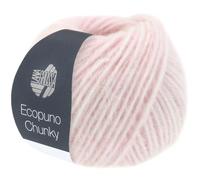 Lana Grossa Ecopuno Chunky | Superleichtes, flauschiges Effektgarn mit Baby Alpaka | Handstrickgarn aus weniger als 85% Wolle | weiche Wolle zum Stricken & Häkeln