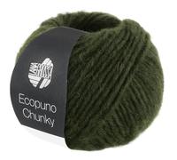 LANA GROSSA Ecopuno Chunky | Superleichtes, flauschiges Effektgarn mit Baby Alpaka | Handstrickgarn aus 33% Schurwolle (Merino) & 19% Alpaka | 50g Wolle zum Stricken & Häkeln | 70m Garn FB 138