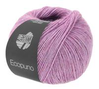 LANA GROSSA Ecopuno | Edle Netzgarnstruktur aus Baumwolle gefüllt mit Merino/Alpaka | Handstrickgarn aus 17% Schurwolle & 11% Alpaka Wolle | 50g Wolle zum Stricken & Häkeln | 215m Garn FB 83