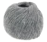 LANA GROSSA Ecopuno | Edle Netzgarnstruktur aus Baumwolle gefüllt mit Merino/Alpaka | Handstrickgarn aus 17% Schurwolle & 11% Alpaka Wolle | 50g Wolle zum Stricken & Häkeln | 215m Garn FB 56