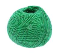 LANA GROSSA Ecopuno | Edle Netzgarnstruktur aus Baumwolle gefüllt mit Merino/Alpaka | Handstrickgarn aus 17% Schurwolle & 11% Alpaka Wolle | 50g Wolle zum Stricken & Häkeln | 215m Garn FB 41