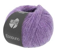 LANA GROSSA Ecopuno | Edle Netzgarnstruktur aus Baumwolle gefüllt mit Merino/Alpaka | Handstrickgarn aus 17% Schurwolle & 11% Alpaka Wolle | 50g Wolle zum Stricken & Häkeln | 215m Garn FB 84