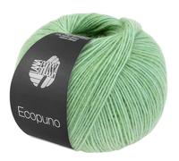 LANA GROSSA Ecopuno | Edle Netzgarnstruktur aus Baumwolle gefüllt mit Merino/Alpaka | Handstrickgarn aus 17% Schurwolle & 11% Alpaka Wolle | 50g Wolle zum Stricken & Häkeln | 215m Garn FB 219