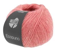 LANA GROSSA Ecopuno | Edle Netzgarnstruktur aus Baumwolle gefüllt mit Merino/Alpaka | Handstrickgarn aus 17% Schurwolle & 11% Alpaka Wolle | 50g Wolle zum Stricken & Häkeln | 215m Garn FB 91