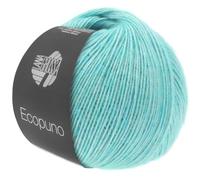 LANA GROSSA Ecopuno | Edle Netzgarnstruktur aus Baumwolle gefüllt mit Merino/Alpaka | Handstrickgarn aus 17% Schurwolle & 11% Alpaka Wolle | 50g Wolle zum Stricken & Häkeln | 215m Garn FB 28